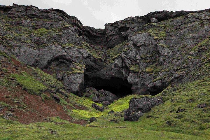 Small cave in the valley