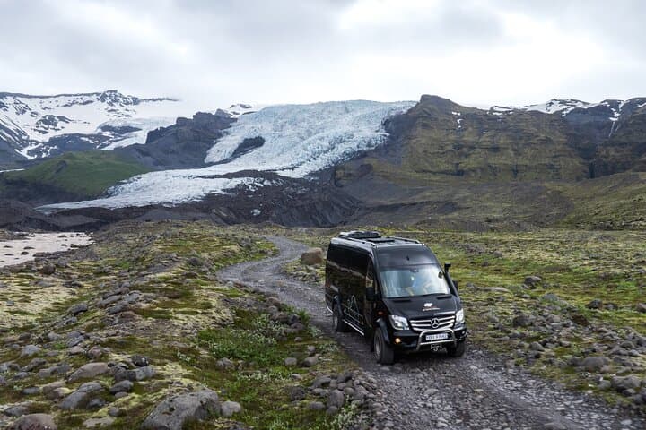 Our 4x4 transportation will save your legs and time and maximise the glacier hiking experience