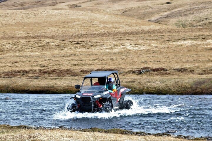 Private highlands buggy experience river crossing