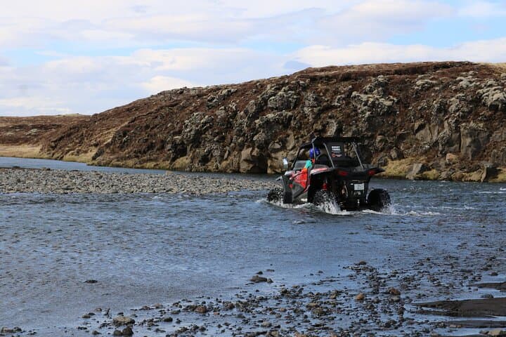 Private highlands buggy experience river crossing 2