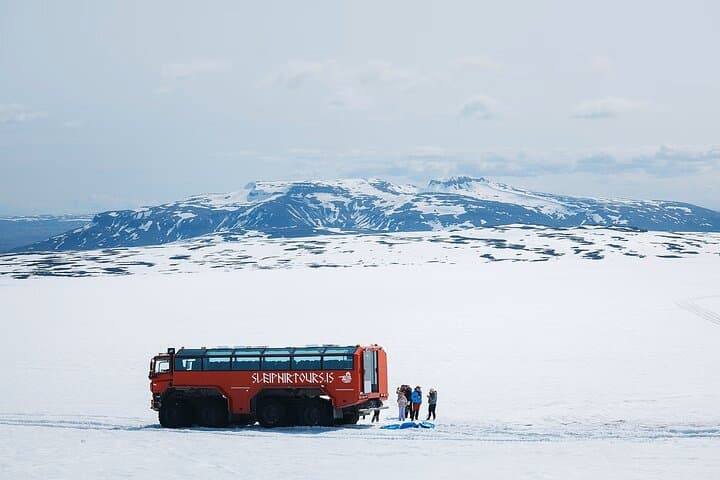 Monster Truck on Glacier