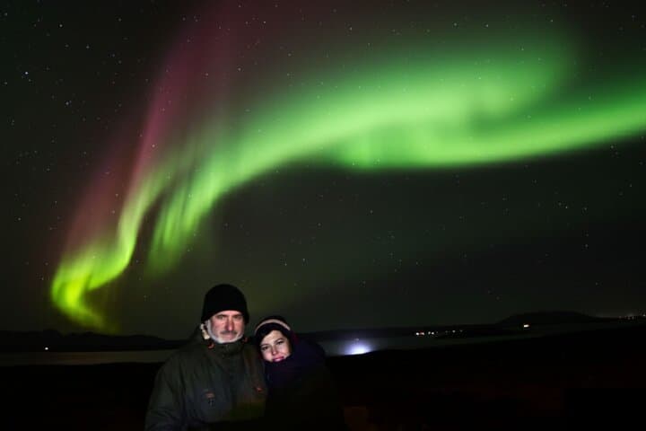 Northern Lights & Hot Choco: Private 4x4 Tour from Reykjavik
