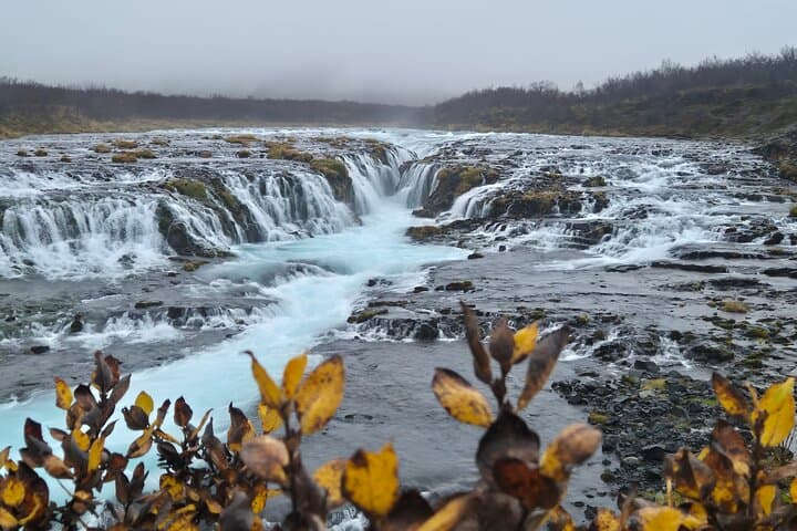 Full Day Private Golden Circle and Hot Springs Tour in Hvammsvík