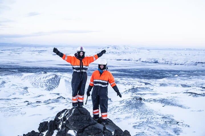 Landmannalaugar Highland Snowmobile 2 Days Expedition