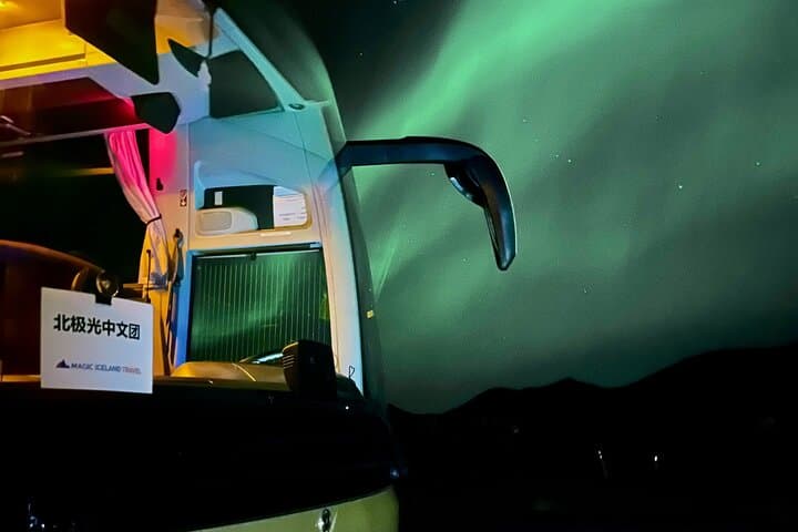 Reykjavik: Northern Lights Coach Tour with Live Forecast
