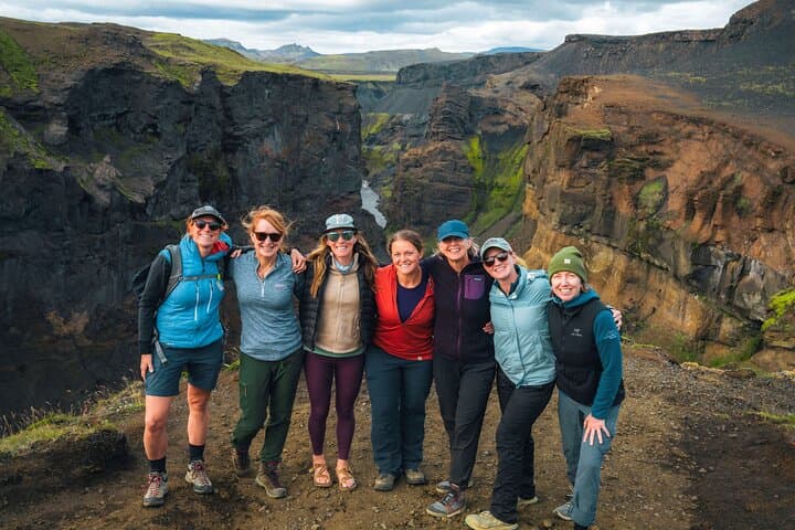 Laugavegur Trek: 4-Day Women-Only Guided Highland Hiking Tour