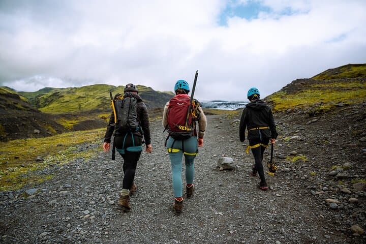 Private Glacier Hike on SÓLHEIMAJÖKULL : Blue Ice Expedition
