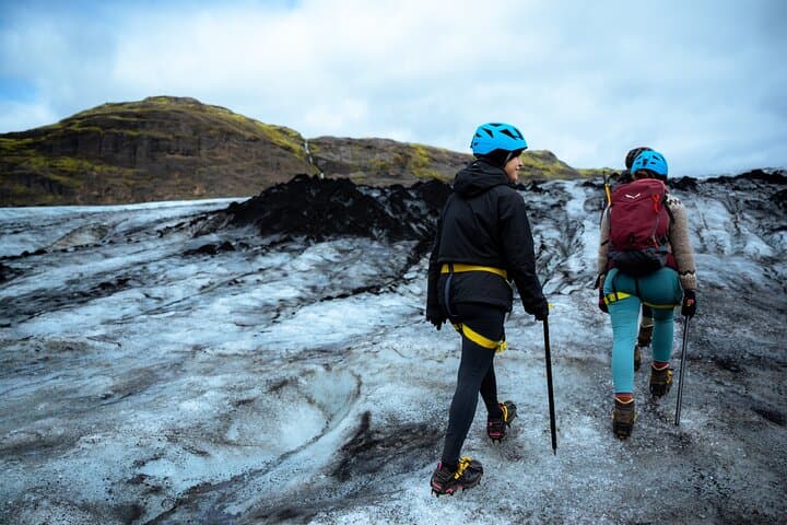Private Glacier Hike on SÓLHEIMAJÖKULL : Blue Ice Expedition