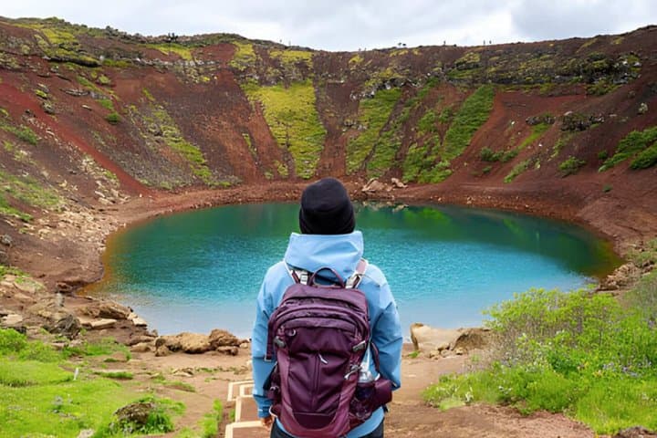 Golden Circle Private Tour with Kerid Crater & Faxi Waterfall