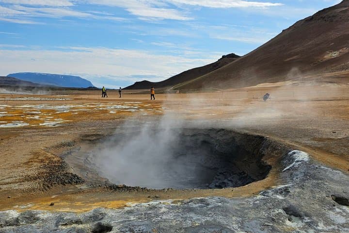Akureyri to Lake Myvatn and Nature Baths Small Group Tour