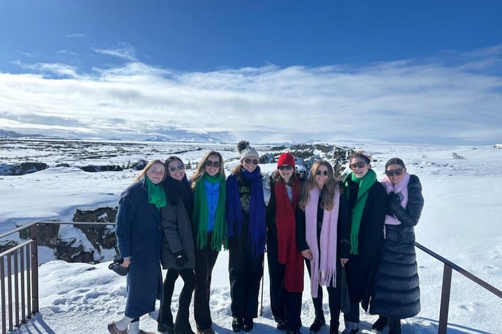 Private Golden Circle with Snowmobile Ride from Reykjavik