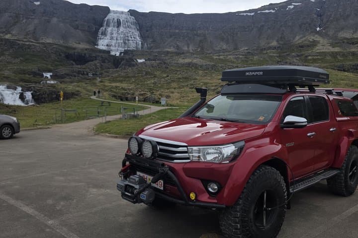Private Superjeep Tour Dynjandi Waterfall Scenic Drive