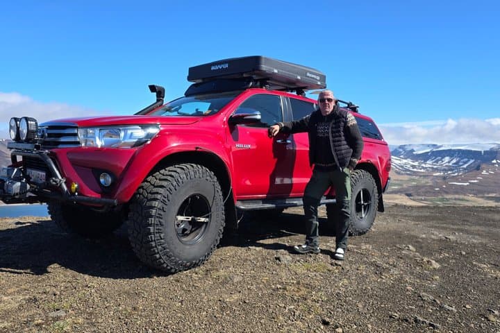 Full day private superjeep tour from Ísafjörður