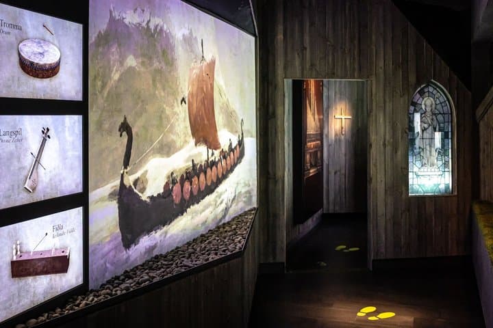 Icelandic Music Exhibition at Harpa in Reykjavik