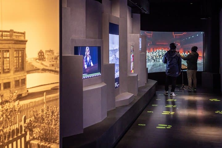 Icelandic Music Exhibition at Harpa in Reykjavik